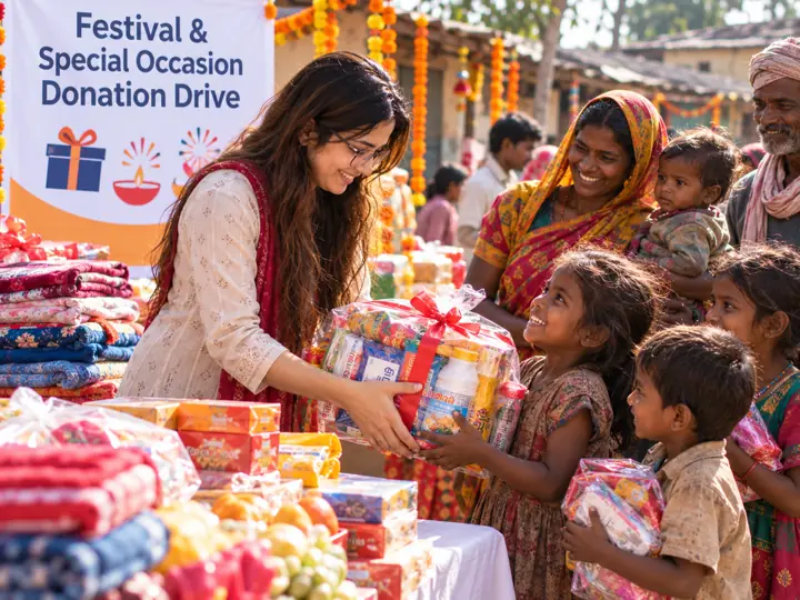 Festival & Special Occasion Donation Drive