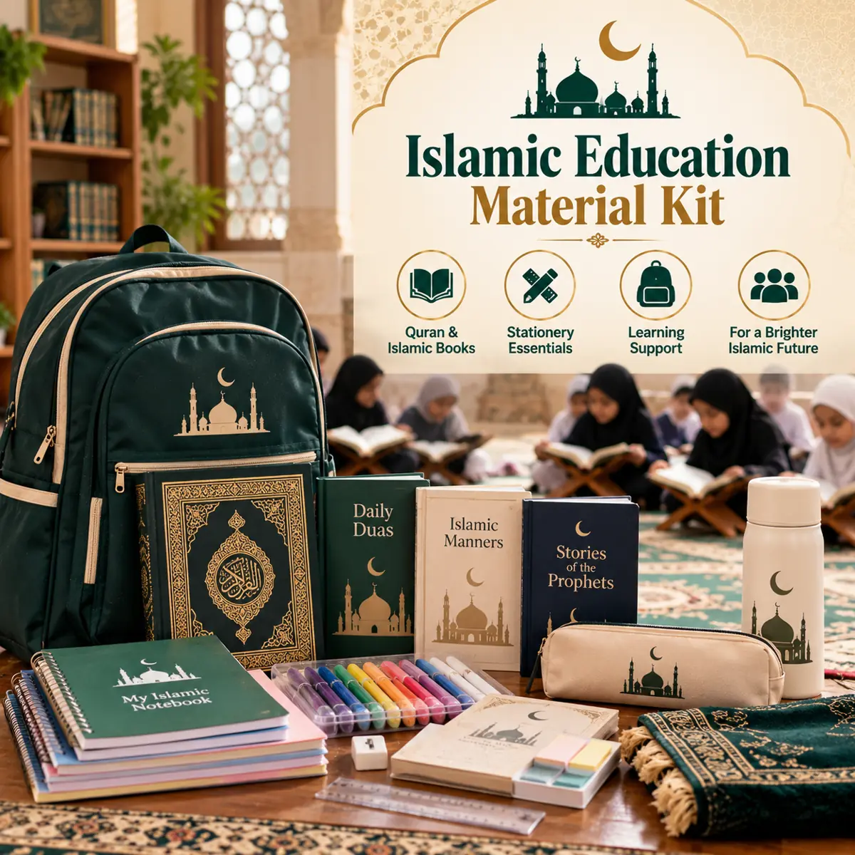 Islamic education material kit