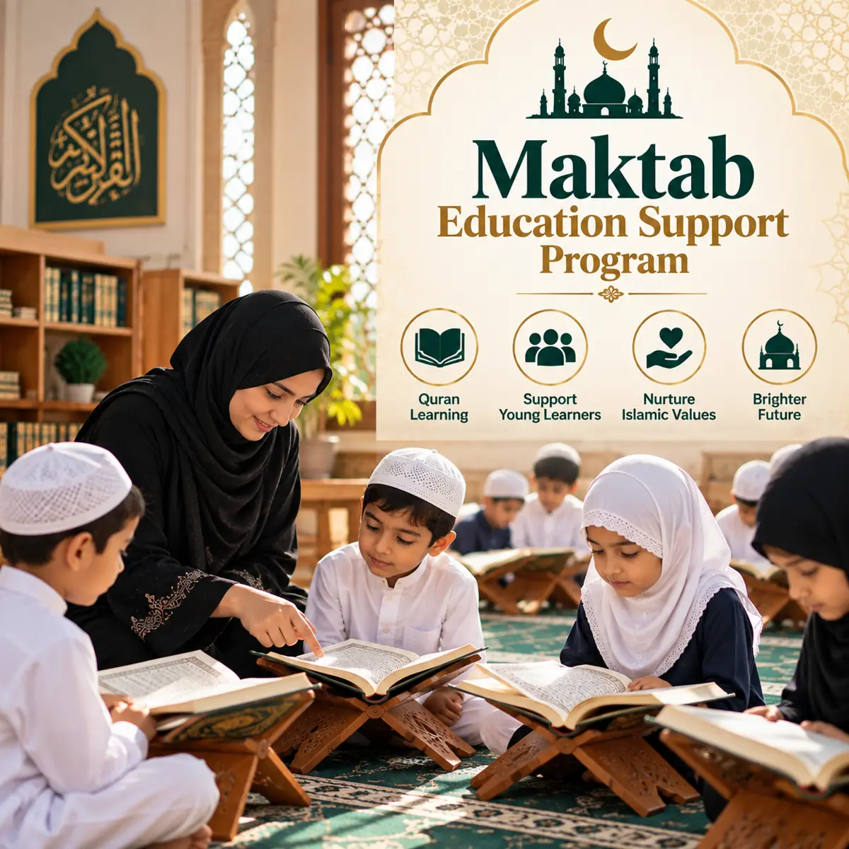 Maktab education support