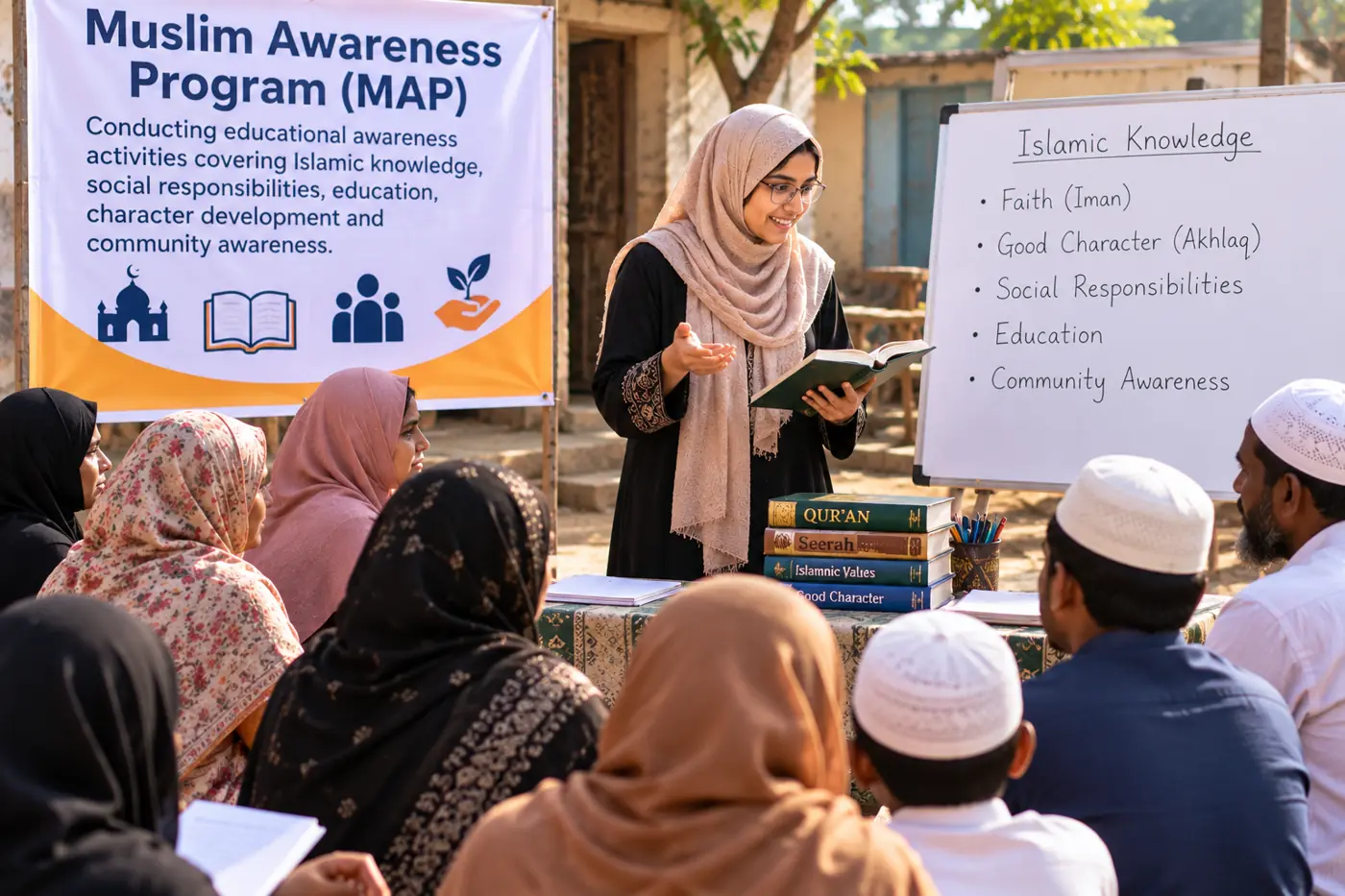 Muslim Awareness Program session