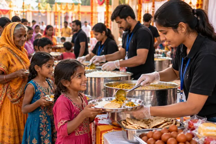 Festival Food Distribution