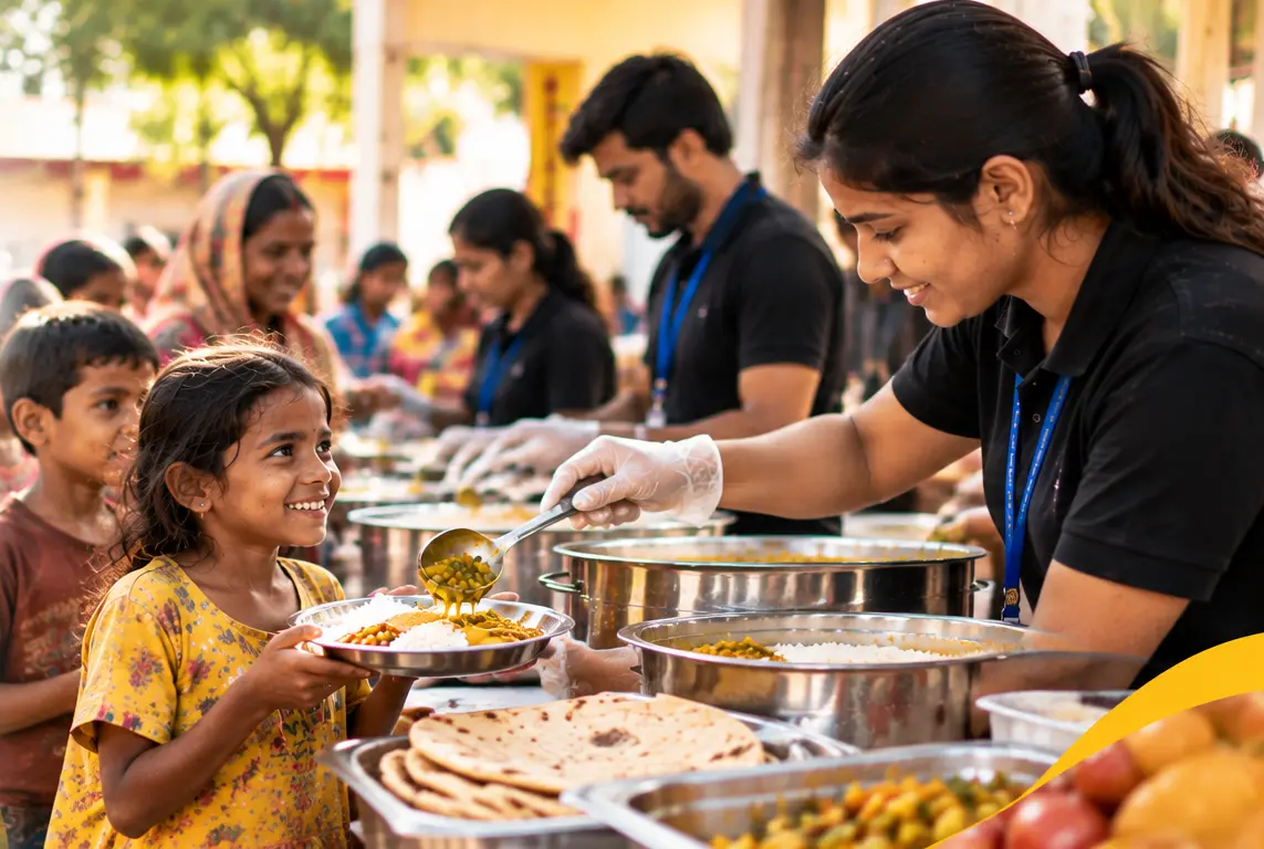 Community meal for children