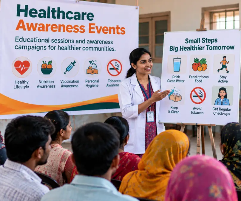 Healthcare awareness event