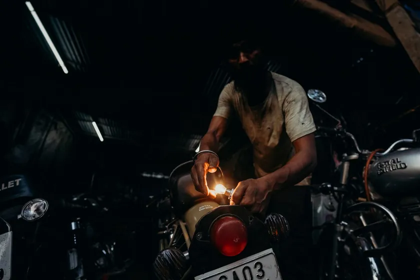 Motorcycle repair and maintenance